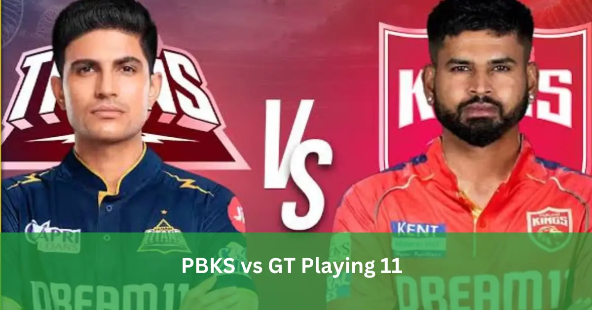 PBKS vs GT Playing 11