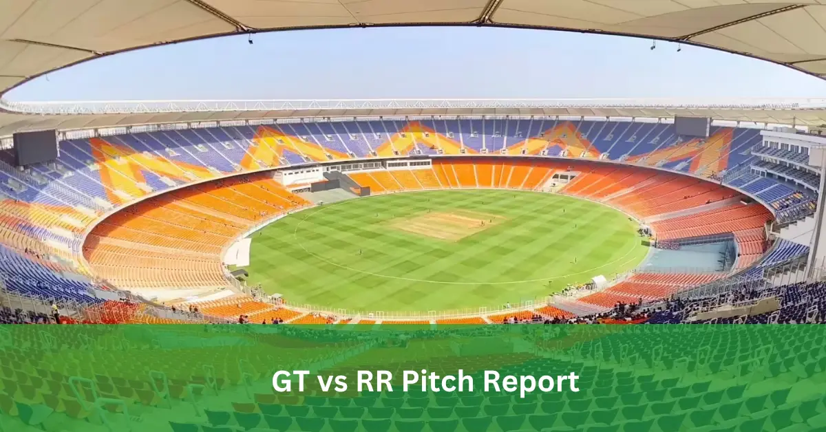 GT vs RR Pitch Report