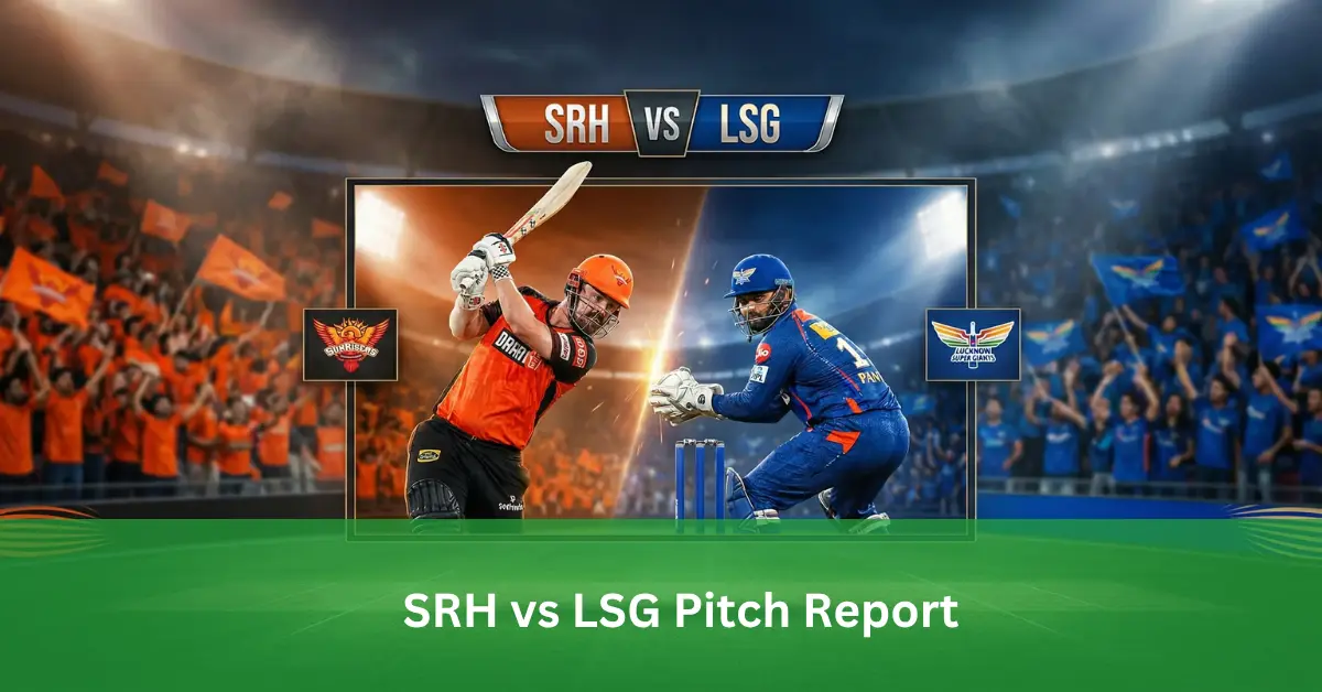 SRH vs LSG Pitch Report