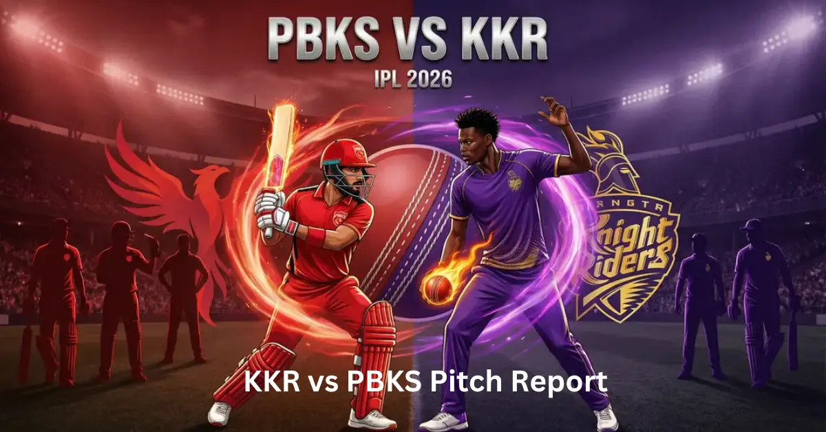 KKR vs PBKS Pitch Report