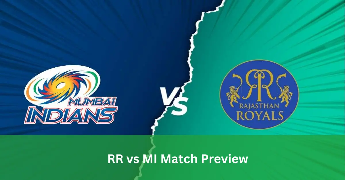RR vs MI Match Preview