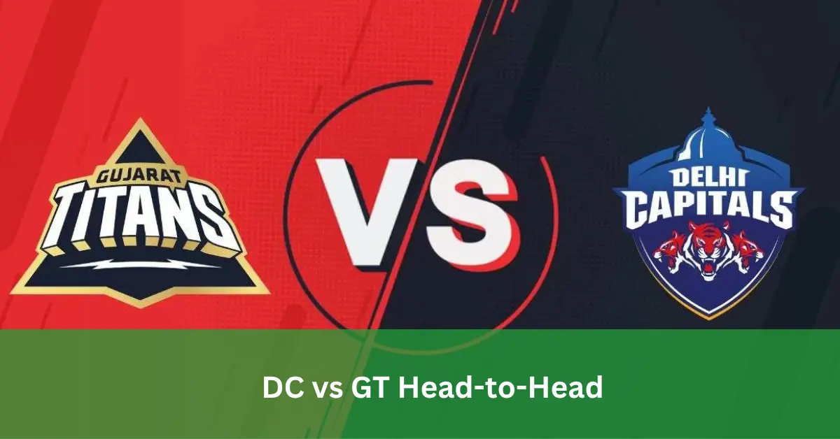 DC vs GT Head-to-Head