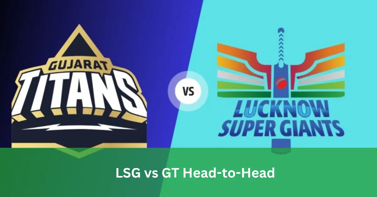LSG vs GT Head-to-Head