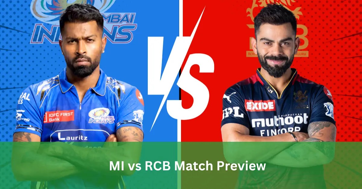 MI vs RCB Match Preview
