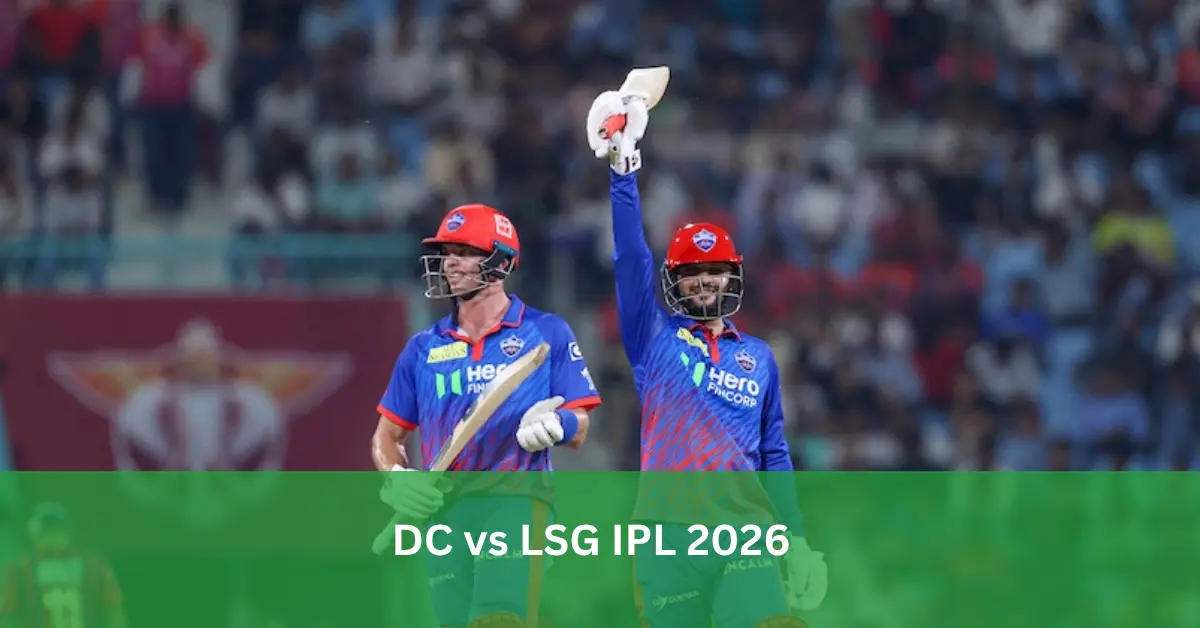 DC vs LSG IPL 2026